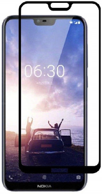 TESPARK Edge To Edge Tempered Glass for Nokia 6.1 Plus(Pack of 1)