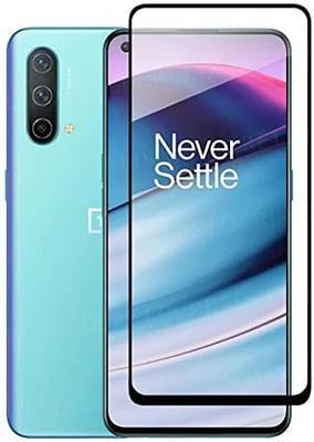 Express Buy Edge To Edge Tempered Glass for Oneplus Nord CE 5G(Pack of 1)