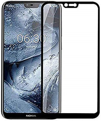 TESPARK Edge To Edge Tempered Glass for Nokia 6.1 Plus(Pack of 1)