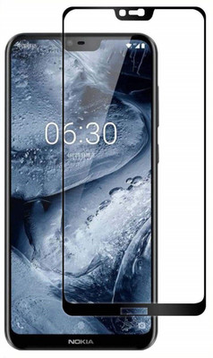 TESPARK Edge To Edge Tempered Glass for Nokia 6.1 Plus(Pack of 1)