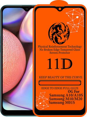 11D Edge To Edge Tempered Glass for Samsung Galaxy M01s(Pack of 1)