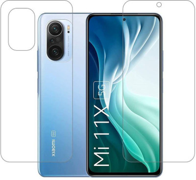 TevarSmart Front and Back Tempered Glass for Mi 11 X(Pack of 2)
