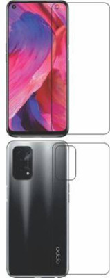 TevarSmart Front and Back Tempered Glass for Oppo A74(Pack of 2)