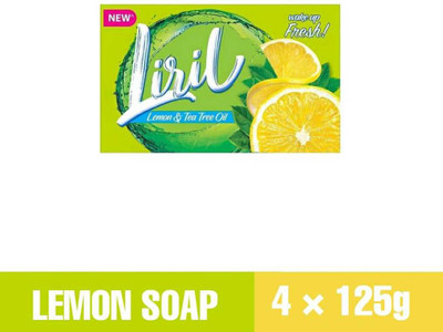 Liril LEMON SOAP(4 x 125 g)