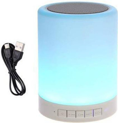 FITUP LED Bluetooth speake , Stereo, B!luetooth, FM/TX Speaker DJ Speaker , Nightlight smart touch mood lamp HD Sound Speaker Flip Picnic Speaker, Multi-function wireless with Card Input Slot SD Clip AUX with/ Microphone to Connect Calls.Compatible with Built In Mic, Sd Card, Aux, all Bluetooth Devi