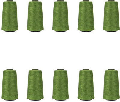 KACHVI Green Thread(3000 m Pack of10)