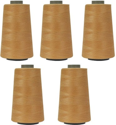 KACHVI Beige Thread(3000 m Pack of5)