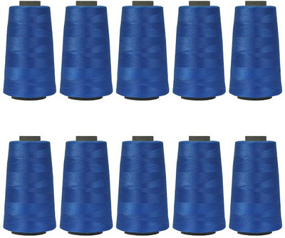 KACHVI Blue Thread(3000 m Pack of10)