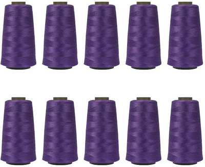 KACHVI Purple Thread(3000 m Pack of10)