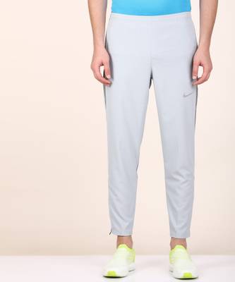 NIKE Solid Men Black Track Pants Price History