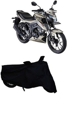 BIKECOVER Two Wheeler Cover for Bajaj(Pulsar RS 200, Black)