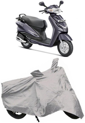 BIKECOVER Two Wheeler Cover for Suzuki(Gixxer SF, Silver)