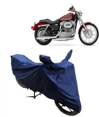BIKECOVER Two Wheeler Cover for Mahindra(Duro DZ, Blue)