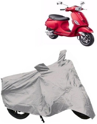 BIKECOVER Two Wheeler Cover for TVS(Star City, Silver)