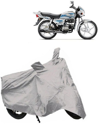 BIKECOVER Two Wheeler Cover for Royal Enfield(Continental GT, Silver)