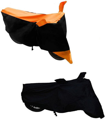 BIKECOVER Two Wheeler Cover for Bajaj(Avenger 220 Cruise, Black)