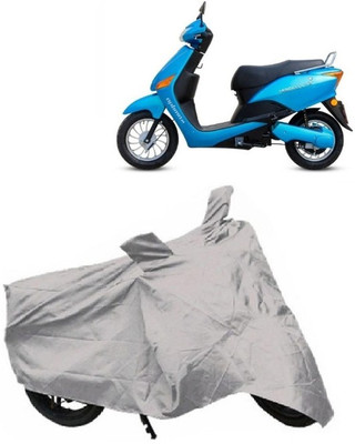 BIKECOVER Two Wheeler Cover for Hero(Splendor Pro Classic, Silver)