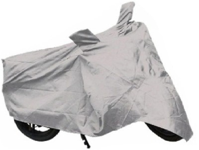 BIKECOVER Two Wheeler Cover for Bajaj(Pulsar 200 NS DTS-i, Silver)