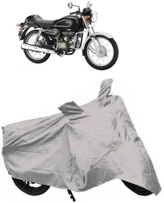 BIKECOVER Two Wheeler Cover for TVS(Apache, Silver)