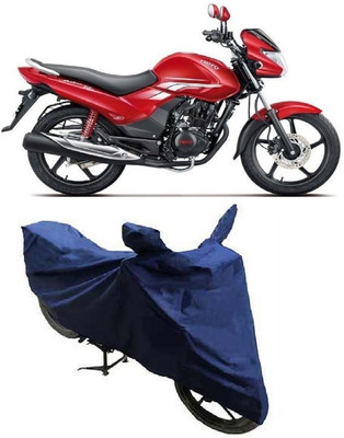BIKECOVER Two Wheeler Cover for Yamaha(Jog R, Blue)