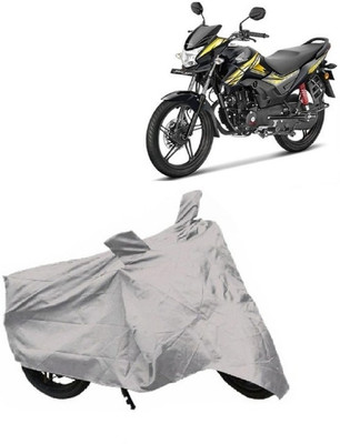 BIKECOVER Two Wheeler Cover for TVS(Max 4R, Silver)