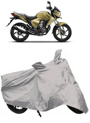 BIKECOVER Two Wheeler Cover for Hero(Electric Zippy, Silver)