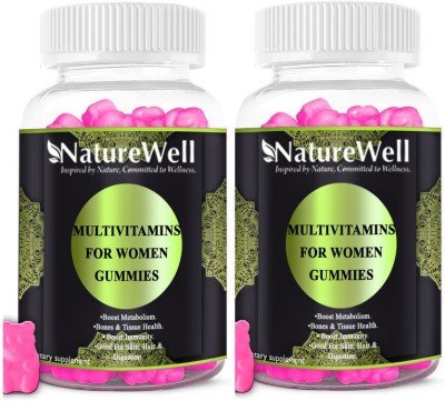 Naturewell Multivitamin Gummies for Women (30) Pro(PK 2)(2 x 30 No)