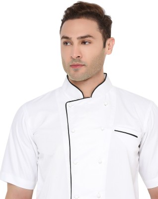 Associated Uniforms Blended Chef's Apron - 3XL(White, Single Piece)