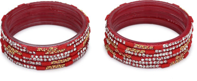 1st Time Stone Beads Bangle Set(Pack of 12)