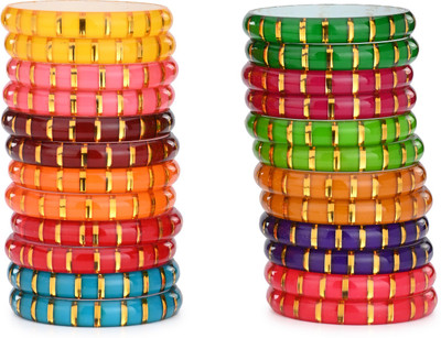 AFAST Plastic Bangle Set(Pack of 24)