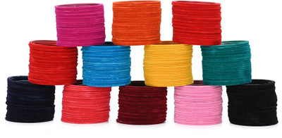 AFAST Metal Bangle Set(Pack of 10)