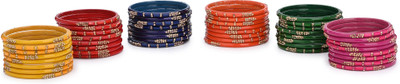 AFAST Metal Bangle Set(Pack of 10)
