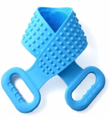 Tlismi Silicone Body Scrubber Belt Double Side Shower Exfoliating Belt Removes Bath Towel Double Chopping Belt Scrubber Washer for Bath Multicolor