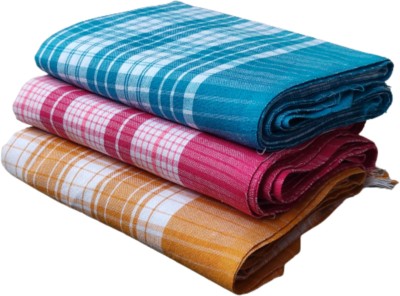 KAKUMANUG Cotton 500 GSM Bath Towel Set(Pack of 3)