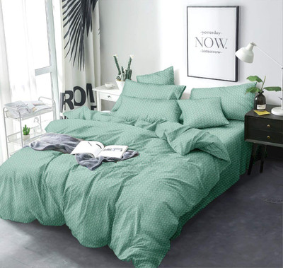 Flipkart SmartBuy 3D Printed Double Comforter for  AC Room(Microfiber, Green)