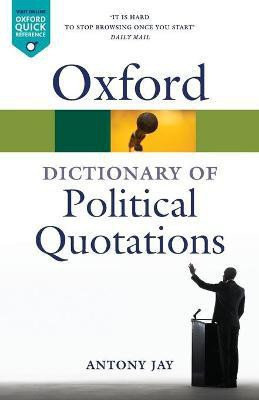 Oxford Dictionary of Political Quotations(English, Paperback, unknown)