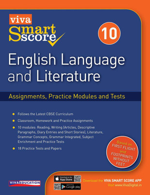 Viva Smart Score: English Language And Literature, Class 10(Paperback, Viva Education)