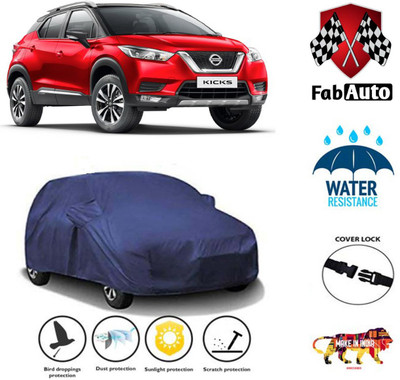 FabAuto Car Cover For Nissan Kicks(Blue)