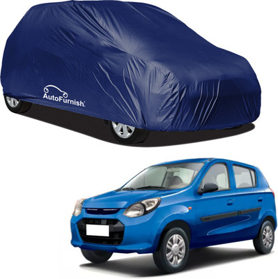 71% OFF on AutoFurnish Car Cover For Maruti Suzuki Alto 800 (Without Mirror Pockets)(Blue)