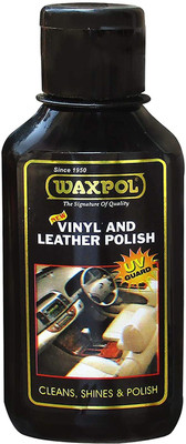 waxpol Liquid Car Polish for Leather, Dashboard(125 ml)
