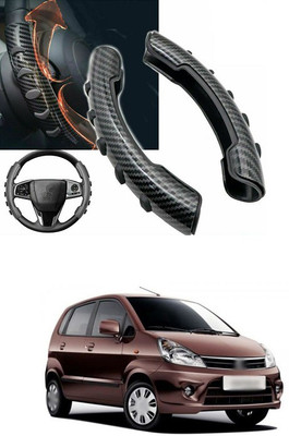 PRTEK Hand Stiched Steering Cover For Maruti Zen Estilo(Black, Tarpaulin, Plastic)