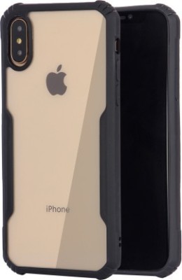 Asprint Bumper Case for Apple iPhone XS(Transparent, Camera Bump Protector, Pack of: 1)
