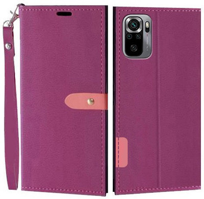 Wynhard Flip Cover for Redmi Note 10, Redmi Note 10S, Redmi Note 11SE(Pink, Grip Case, Pack of: 1)