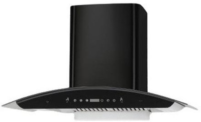 Kaff RIO LX BF DHC 90 Auto Clean Wall Mounted Black 1150 CMH Chimney