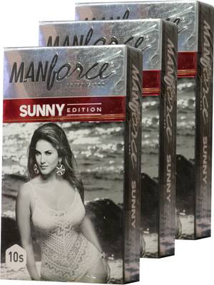 MANFORCE Condoms Sunny Edition 10 Pcs- (Set of 3) Condom