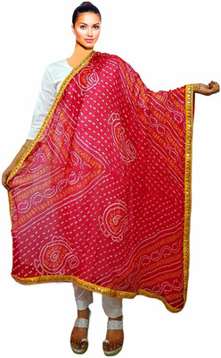 M S BANDHANI Pure Cotton Self Design Women Dupatta