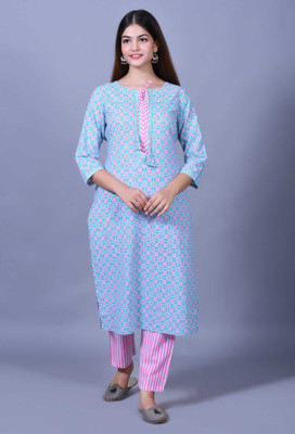 FrionKandy Women Kurta Pant Set