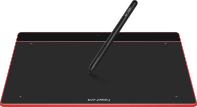 XP Pen Deco Fun L 8192 Levels Pressure Sensitivity 10 x 6.27 inch Graphics Tablet(Red, Connectivity - USB)