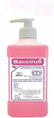 Baccirub BACCIRUB500ML Hand Rub Bottle + Dispenser(500 ml)