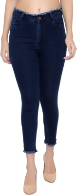 Gods Club Skinny Women Dark Blue Jeans